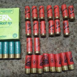 lot de 28 cartouches cal 12 MANUFRANCE - FOB - ARMURIER PROFESSIONEL (lire l'annonce svp)