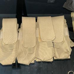 Lots 4 Poches porte chargeurs AK Ares