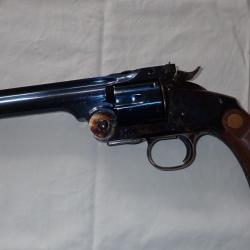 Révolver Uberti New Model N°3 Frontier 45LC 6.5" bleu