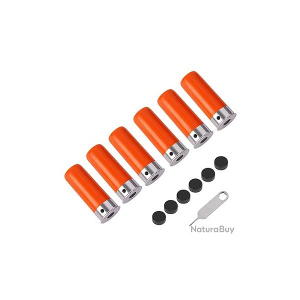 12 cartouches d'entranement "DRILL" - Cal 12 - orange LIVRAISON GRATUITE