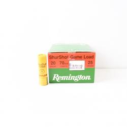 pack de 200 Cartouches Remington Shurshot numero 8  Cal. 20