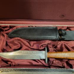 Couteau Bowie damas solingen en coffret Othello numéroté