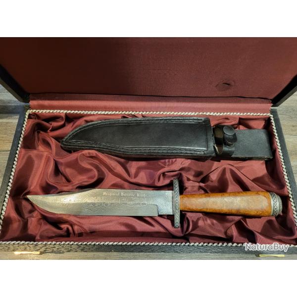 Couteau Bowie damas solingen en coffret Othello numrot
