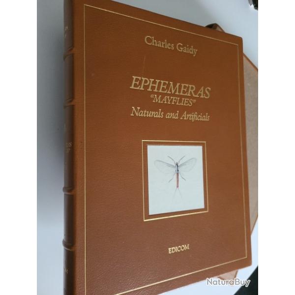 EPHEMERAS - MAYFLIES - NATURAL AND ARTIFICIAL - SIGNED DELUXE EDITION 25/50 ex
