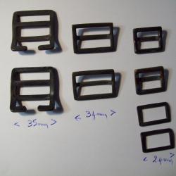 militaria ww2 lot 6 boucles anglaise pour réparation ou manque origine