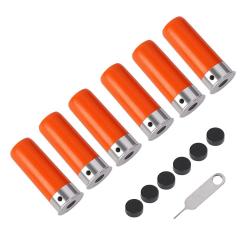 Lot de 12 cartouches d'entraînement "DRILL" - Calibre 12 - Orange - LIVRAISON GRATUITE
