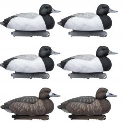 Lot de 6 appelants morillons flottants