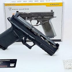 RÉDUC ARK17 STRIKE INDUSTRIES+POWER Co2 AIRSOFT NEUF BOITE NOTICE BILLES OPTION SIGHT PHOSPHORECENTS