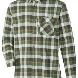 Chemise Martin (Couleur: Vert/Marron, Taille: XL)