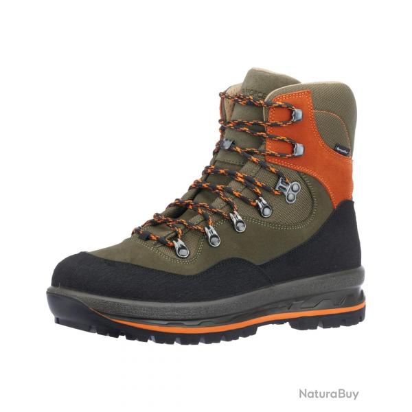 Chaussures de chasse (Couleur: Vert/Orange, Taille: 45)