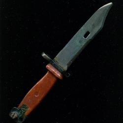 Baionnette Kalasnikov AK47 - vendu en l'état - provenance OPEX Afrique - 1 sans prix de réserve