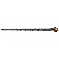Bâton Irish Blackthorn Walking Stick - Longueur 940mm - Manche Polypropylène - Pommeau Noyer