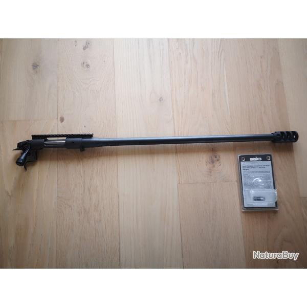Action canonne Bergara HMR 308w 24", canon match et frein de bouche SAKO