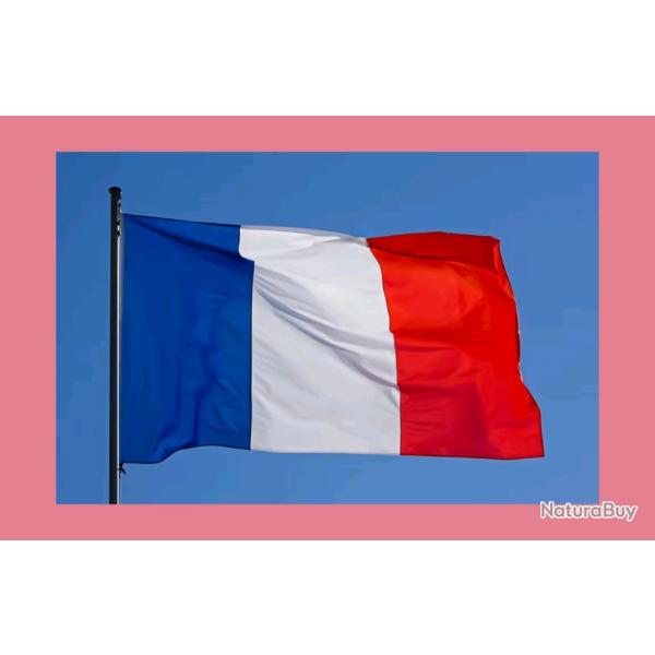 Drapeau Franais 120cm180cm