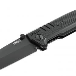 Couteau Walther PDP TANTO-BLACK lame  en acier D2 92mm