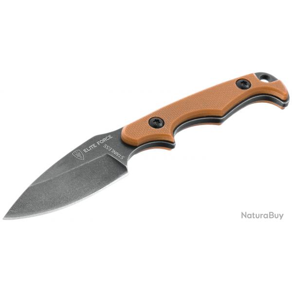 Couteau Elite Force EF714 lame DropPoint acier 440A  55 mm +tui