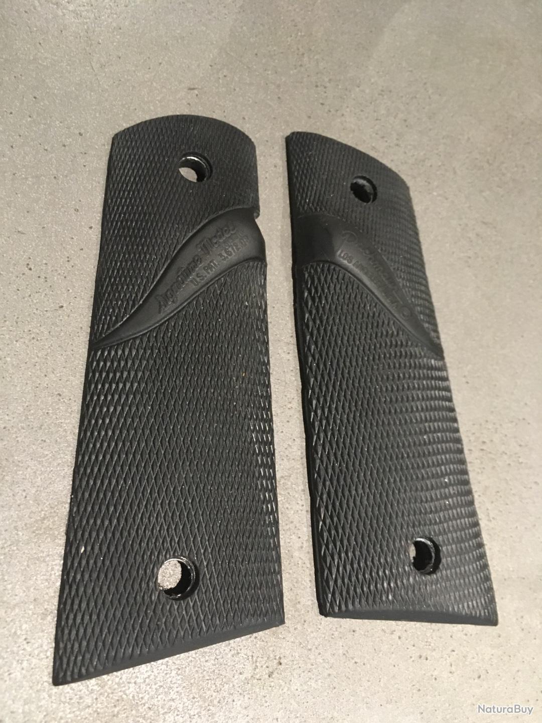 Poignées Pistolets Zib Grips En Bois Hêtre Pour Colt 1911 – Lot De 2