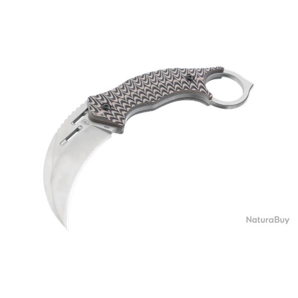 Couteau Karambit Elite Force EF715 lame acier 440A 100 mm +tui