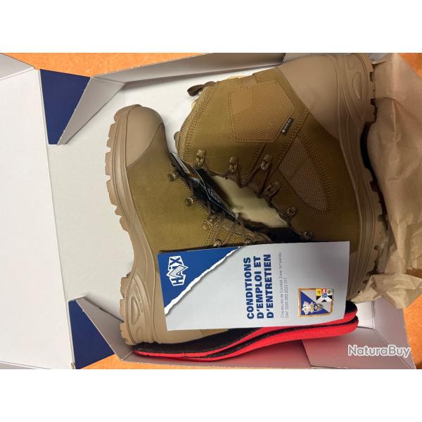Chaussures de combat Haix zone tempre - Taille 44 (neuves)