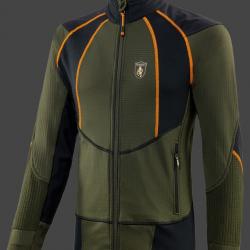 GILET TRABALDO CARACAL EVO POLO 6110 KAKI/NOIR/ORANGE TAILLE S