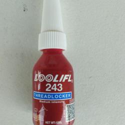 Flacon de 10ml de frein filet bleu 243 freinage normal NEUF
