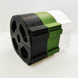 3x Dévidoirs à pastilles rechargeables (Version Compact)