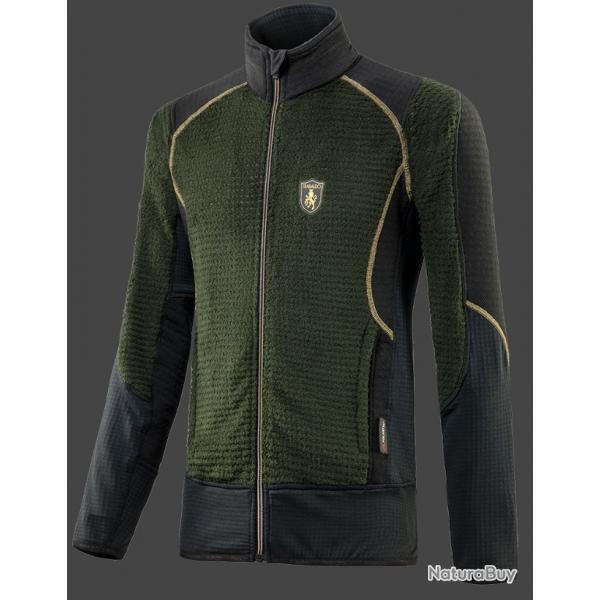 VESTE POLAIRE TRABALDO POWER CAMP VERTE TAILLE M
