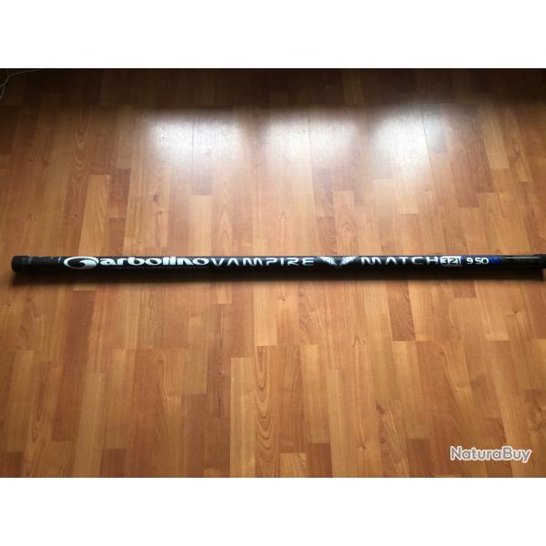 canne a peche au COUP carbolino 9.50 M