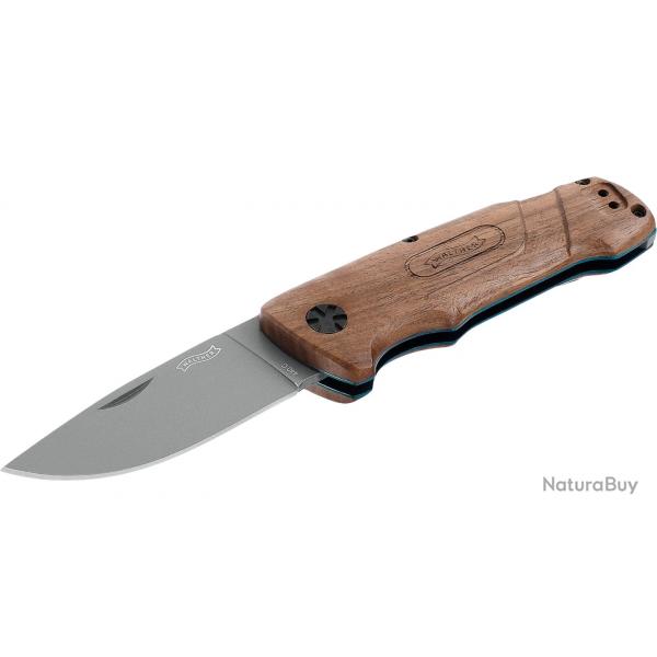 Couteau Walther BWK2 DROPPOINT lame acier 440C 75mm +tui