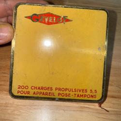 1 BOITE DE 200 CHARGES PROPULSIVES ROUGES  5.5MM