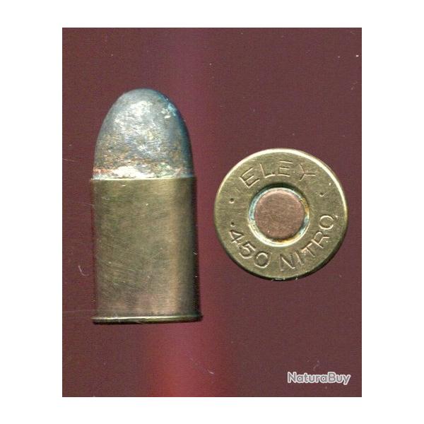 .450 Bull Dog - marquage : ELEY 450 - amorce cuivre