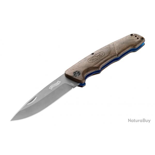 Couteau Walther BWK7SPEARPOINT lame acier 440C 104mm +tui