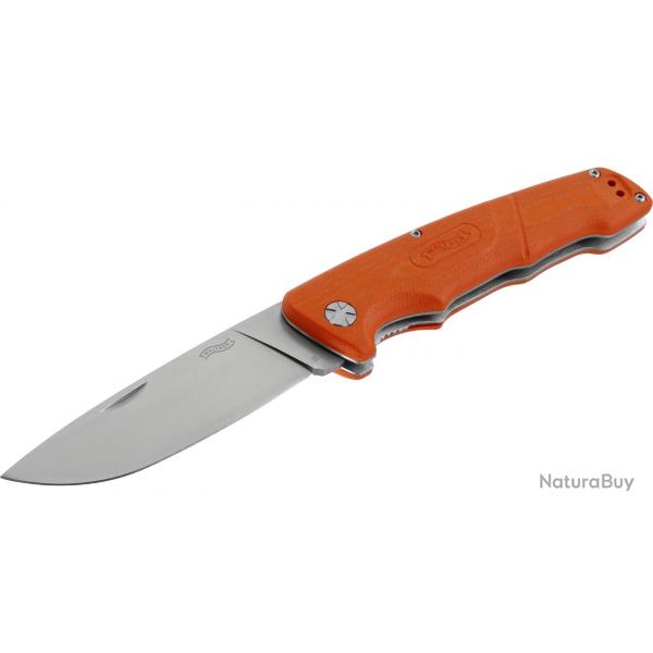 Couteau Walther HBF2 DROPPOINT lame acier D2 102mm +tui