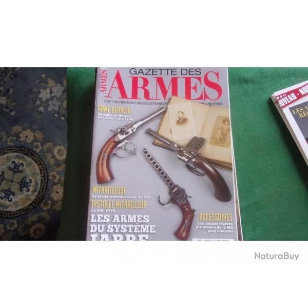 GAZETTE DES ARMES  numros disponibles;531/555/556/557/580/582/583/586