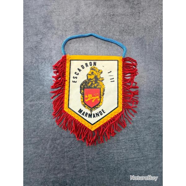 Fanion Escadron de Gendarmerie Mobile de Marmande Mission Nouvelle-Caldonie 1983
