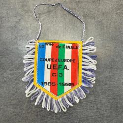 Fanion Coupe d'Europe UEFA Saison 1985/1986