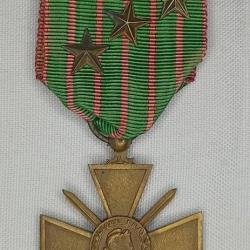 Médaille croix de guerre 1914/1917 citations WW1