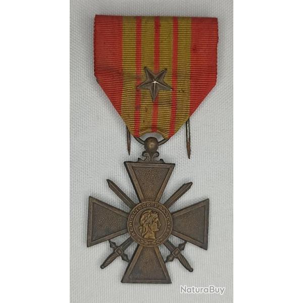 Mdaille croix de guerre 1939/1940 citation WW2