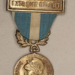 Médaille Coloniale Extrême Orient fabrication local Indo