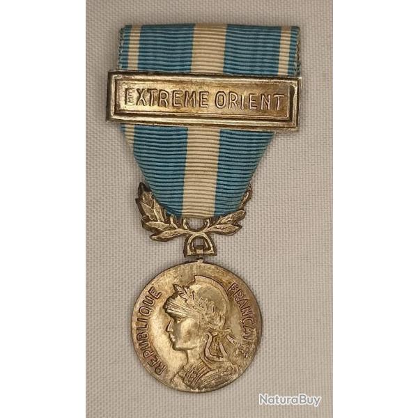 Mdaille Coloniale Extrme Orient fabrication local Indo