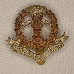 Cap Badge Anglais MIDDLESEX Régiment guerre 39/45