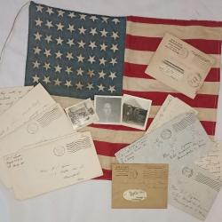 Correspondance Gi's soldat US Army 1943/45 WW2