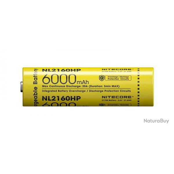 Batterie Li-ion 21700 - 6000mAH - Nitecore