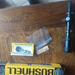 Lunette de tir BUSHNELL avec montage neuve jamais utilisée
