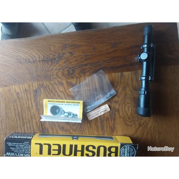 Lunette de tir BUSHNELL avec montage neuve jamais utilise
