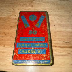 1 boite de 23 cartouches 9 mm simple charge