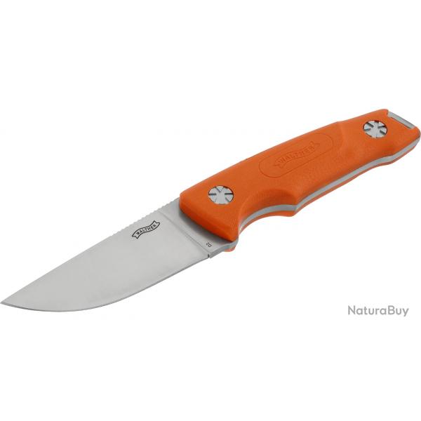 Couteau Walther HBF1 DROPPOINT lame acier D2 84mm +tui