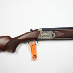 FUSIL SUPERPOSE HUGLU EAGLE BECASSIER BASCULE GRAVE DORE BECASSE CANON DE 61CM RAYE CHOKE INTER