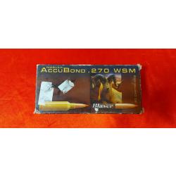 Boite de balle blaser calibre 270 wsm