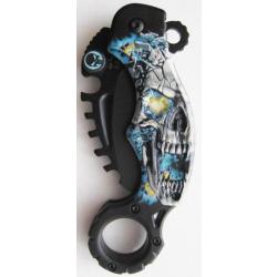 COUTEAU DE COLLECTION  SKULL - Réf.047